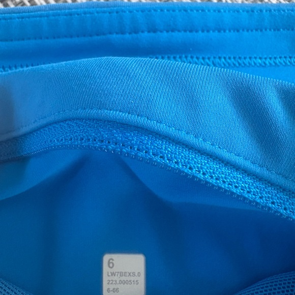 Lululemon Athletica Vibrant Blue Athletic Shorts - Picture 3 of 4